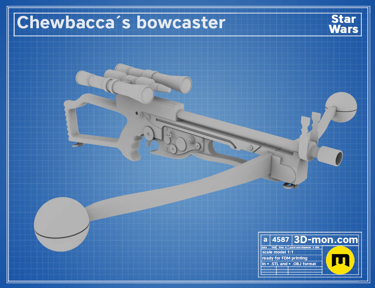 Chewbacca's bowcaster - Image 3
