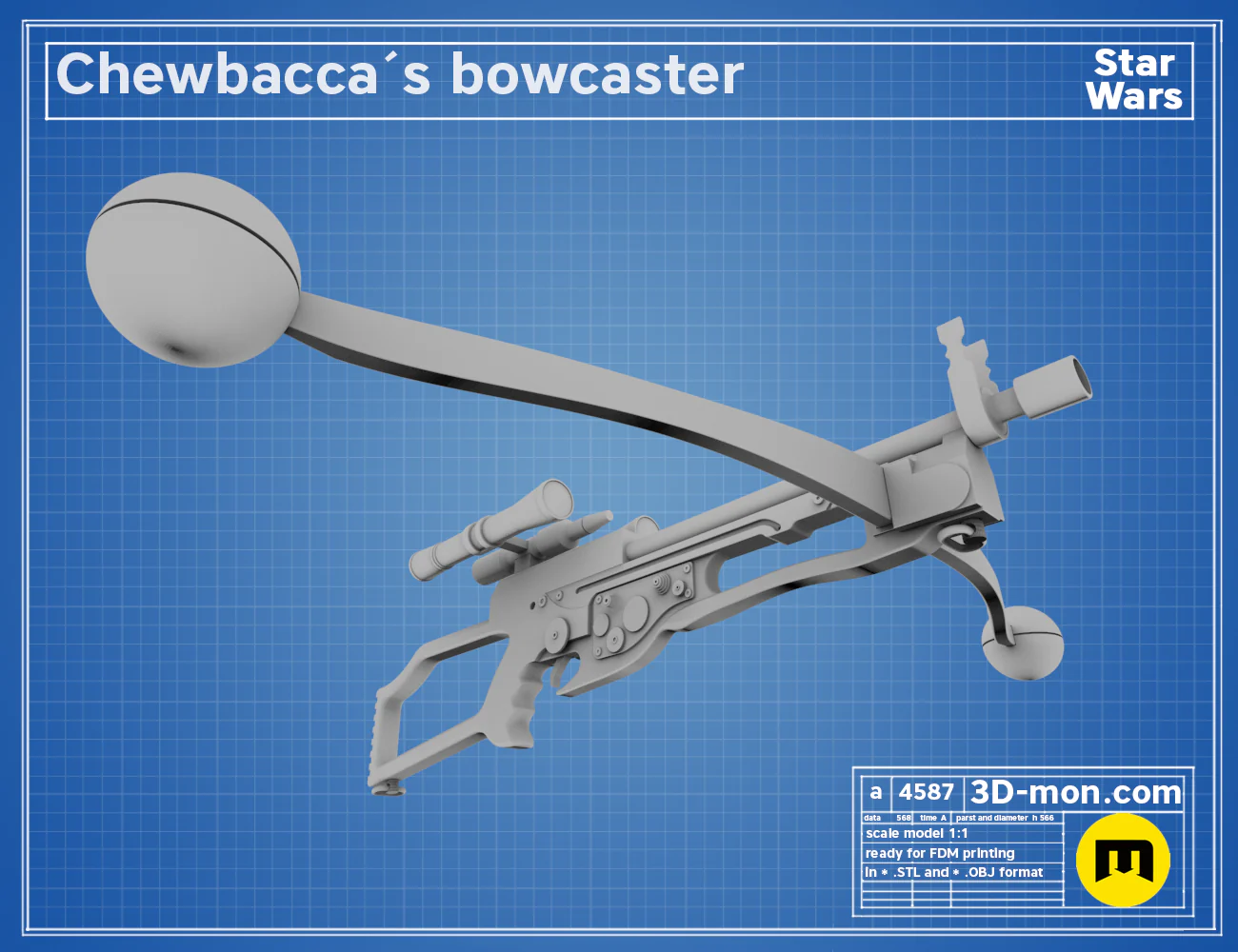 Chewbacca's bowcaster - Image 6