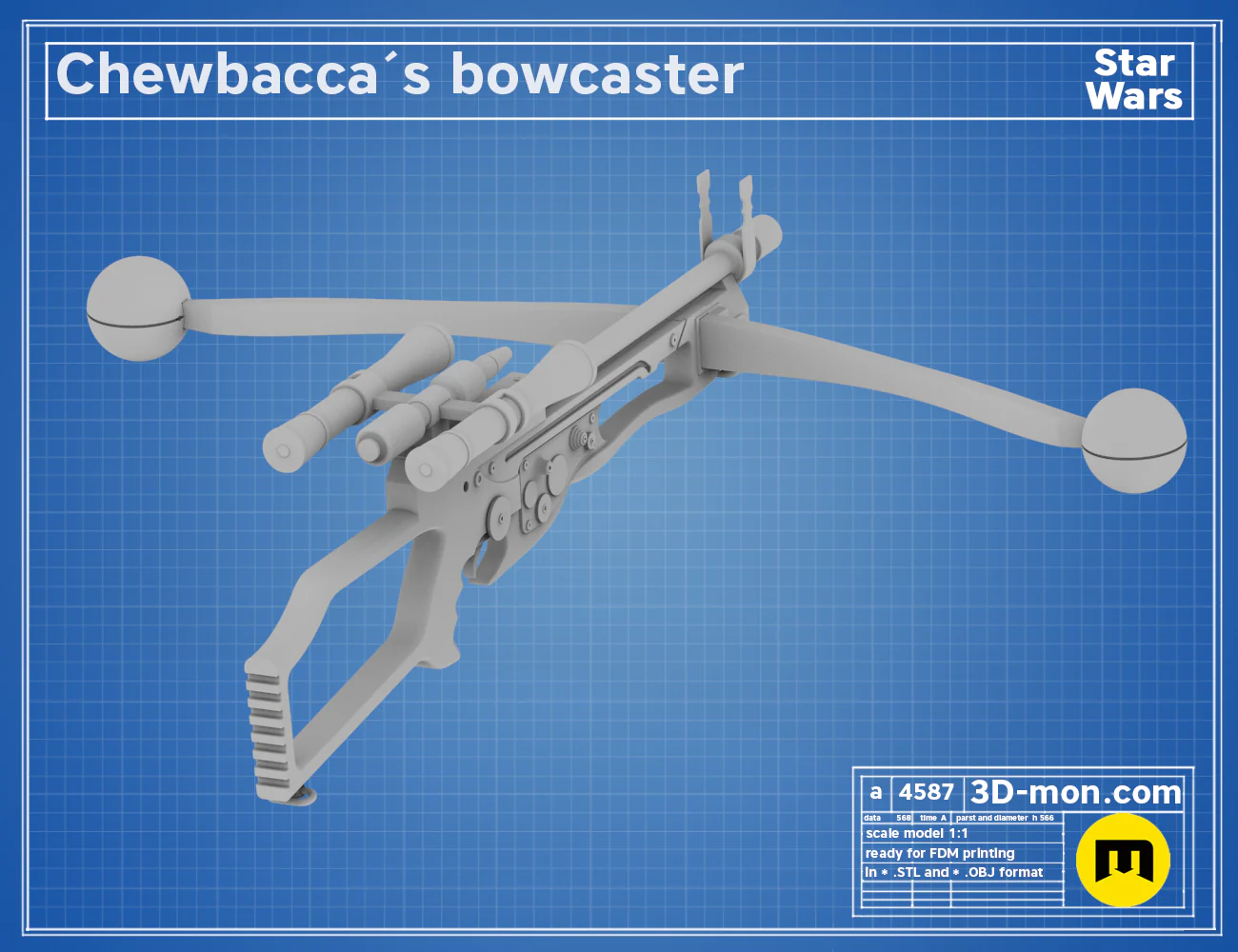 Chewbacca's bowcaster - Image 8