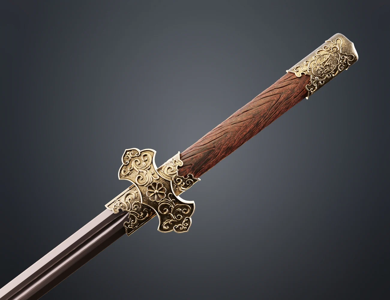 Chinese sword of the Tang Dynasty - Image 2