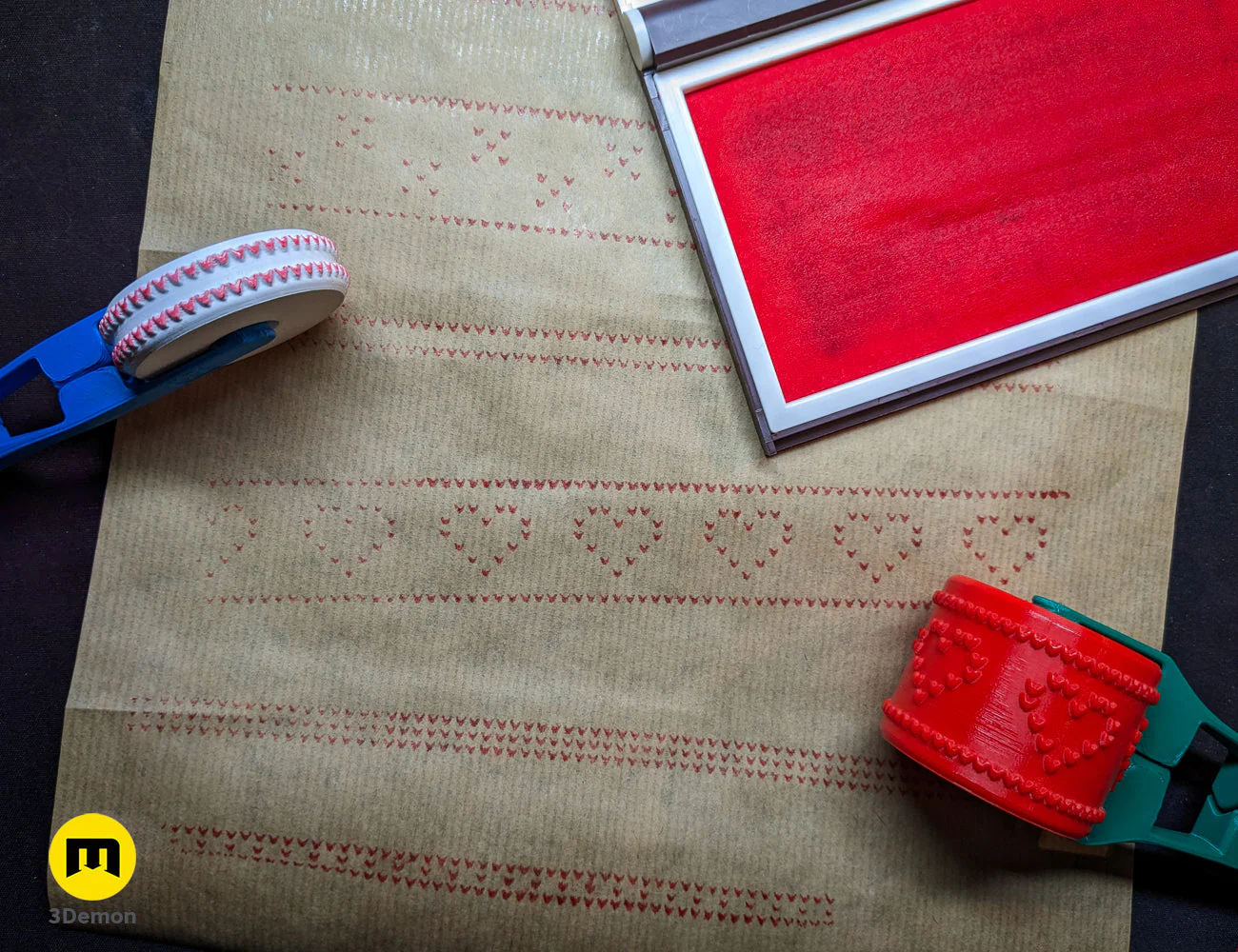 Christmas Stamp Rollers - Sweater Weather - Image 7