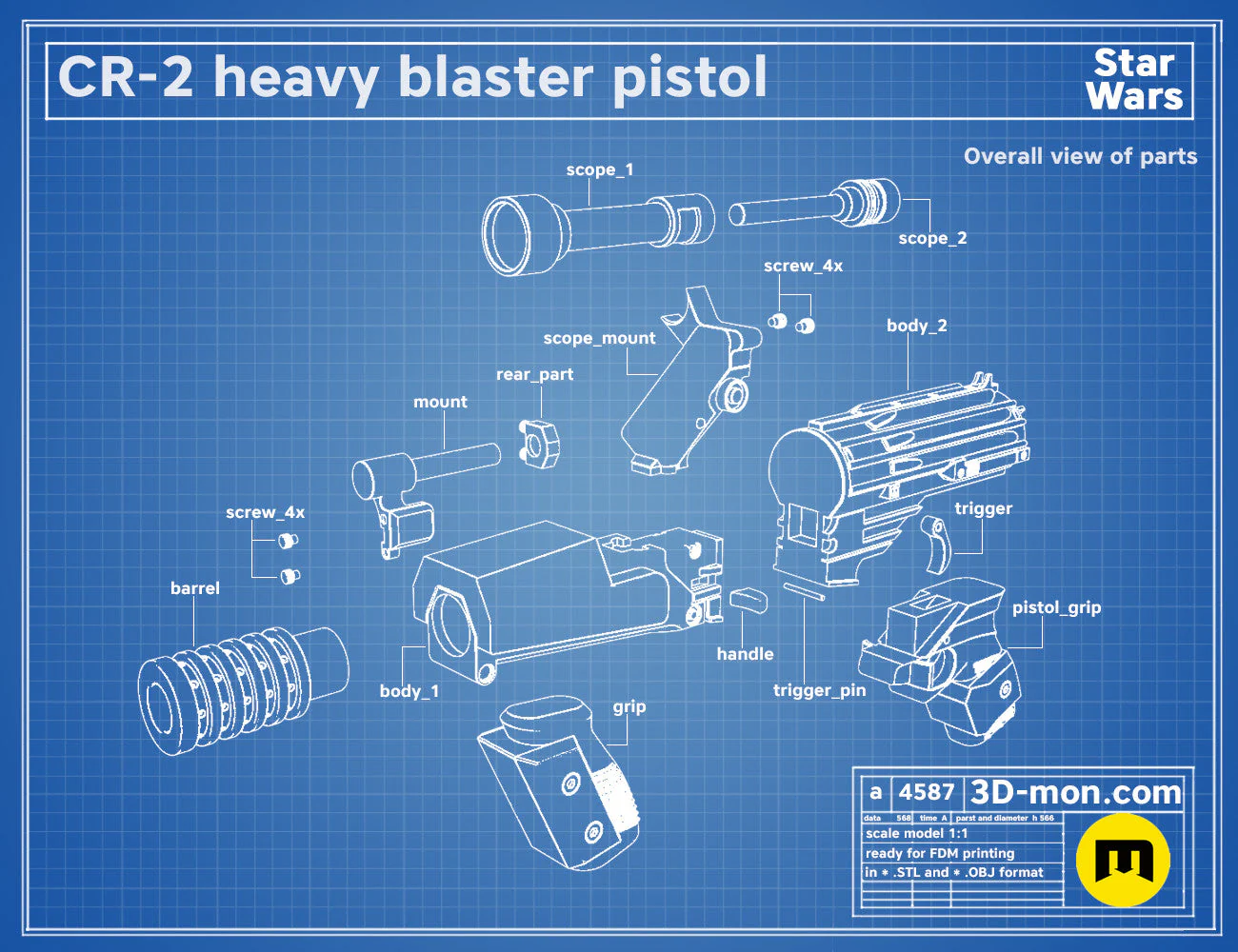 CR-2 Blaster Pistol - Image 5