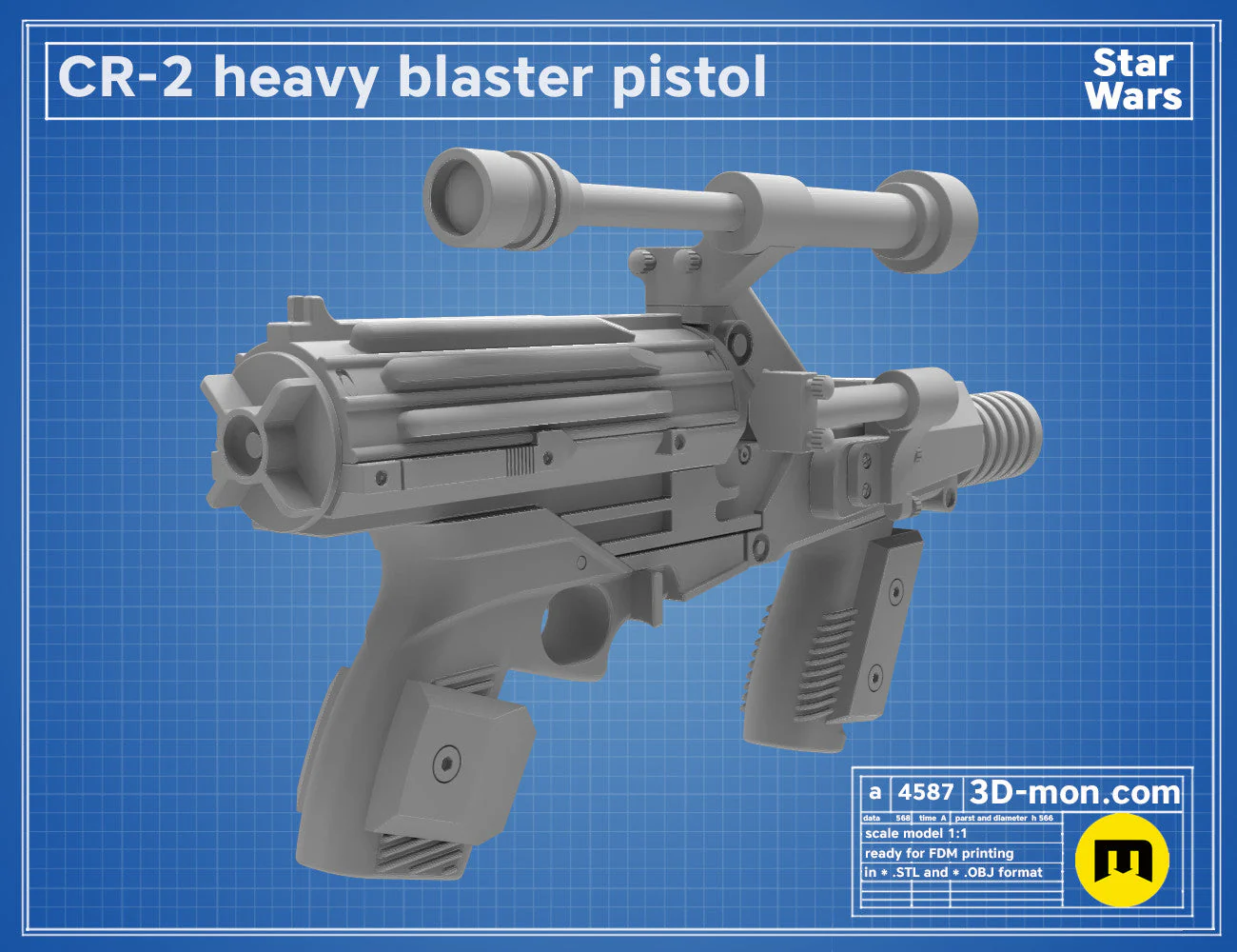 CR-2 Blaster Pistol - Image 6