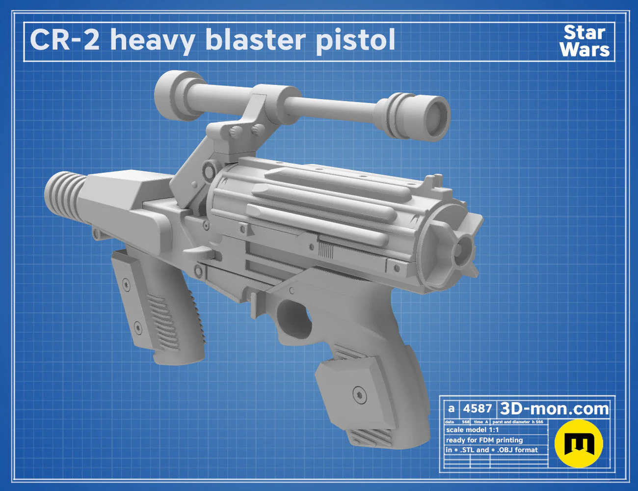 CR-2 Blaster Pistol - Image 8