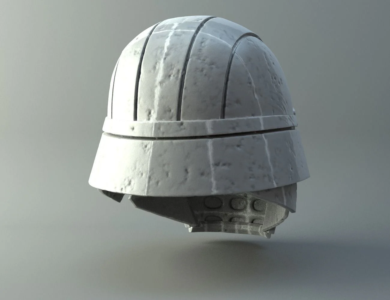 Damaged Rogue helmet - Knights of Ren - Star Wars universe - Image 2