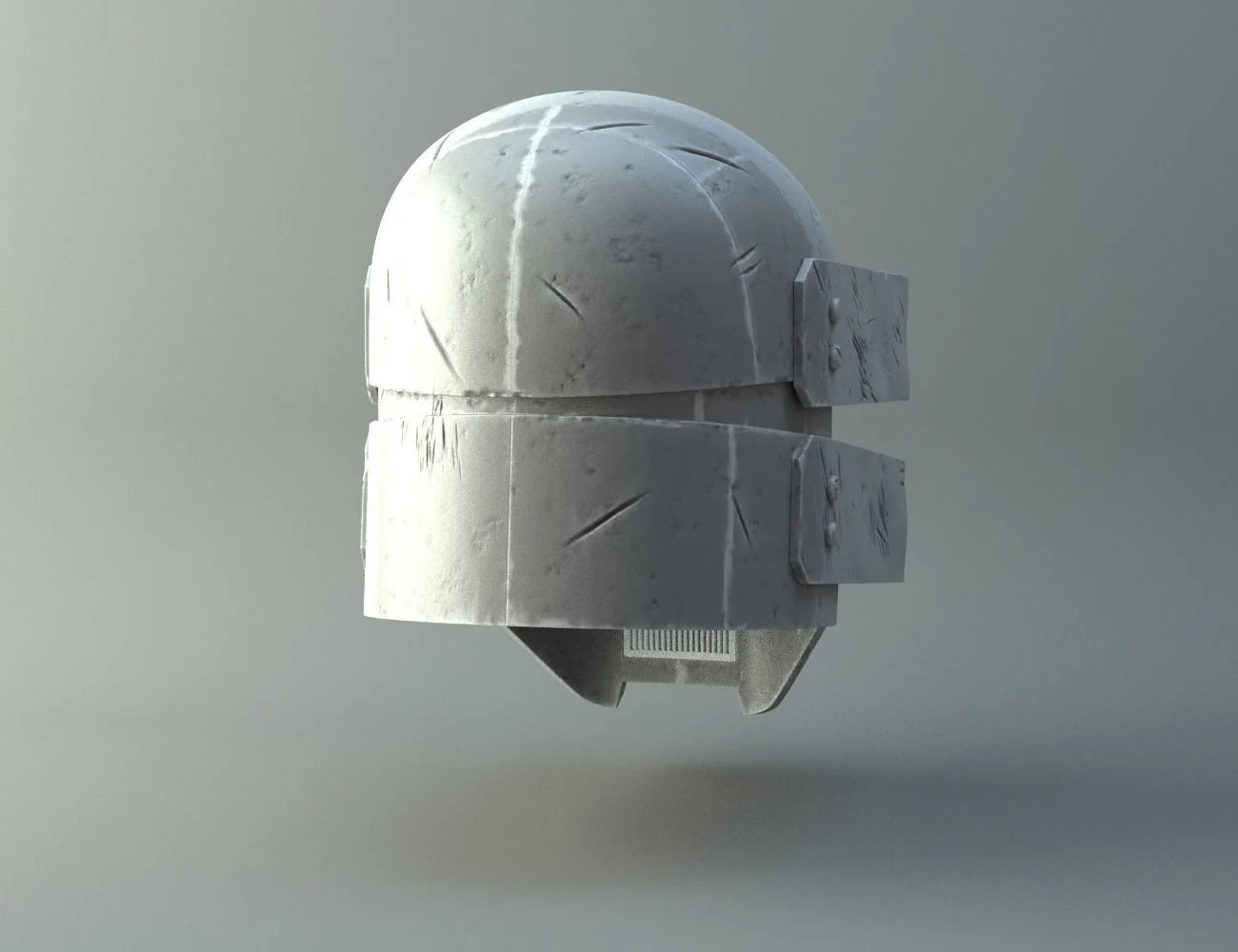 Damaged Sniper helmet - Knights of Ren - Star Wars universe - Image 3