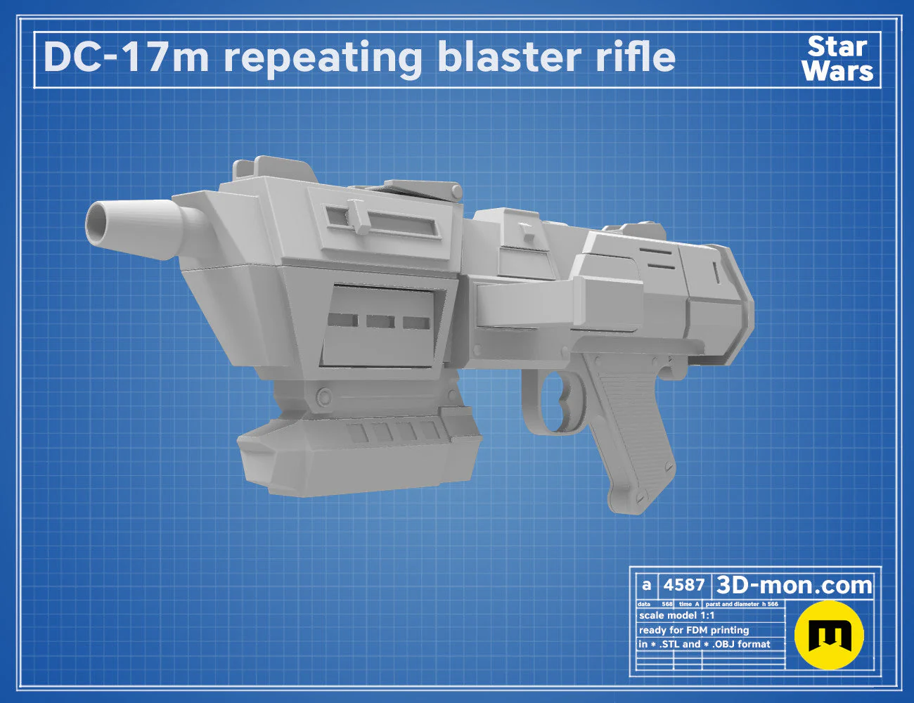 DC-17m Repeating Blaster Rifle - Image 3