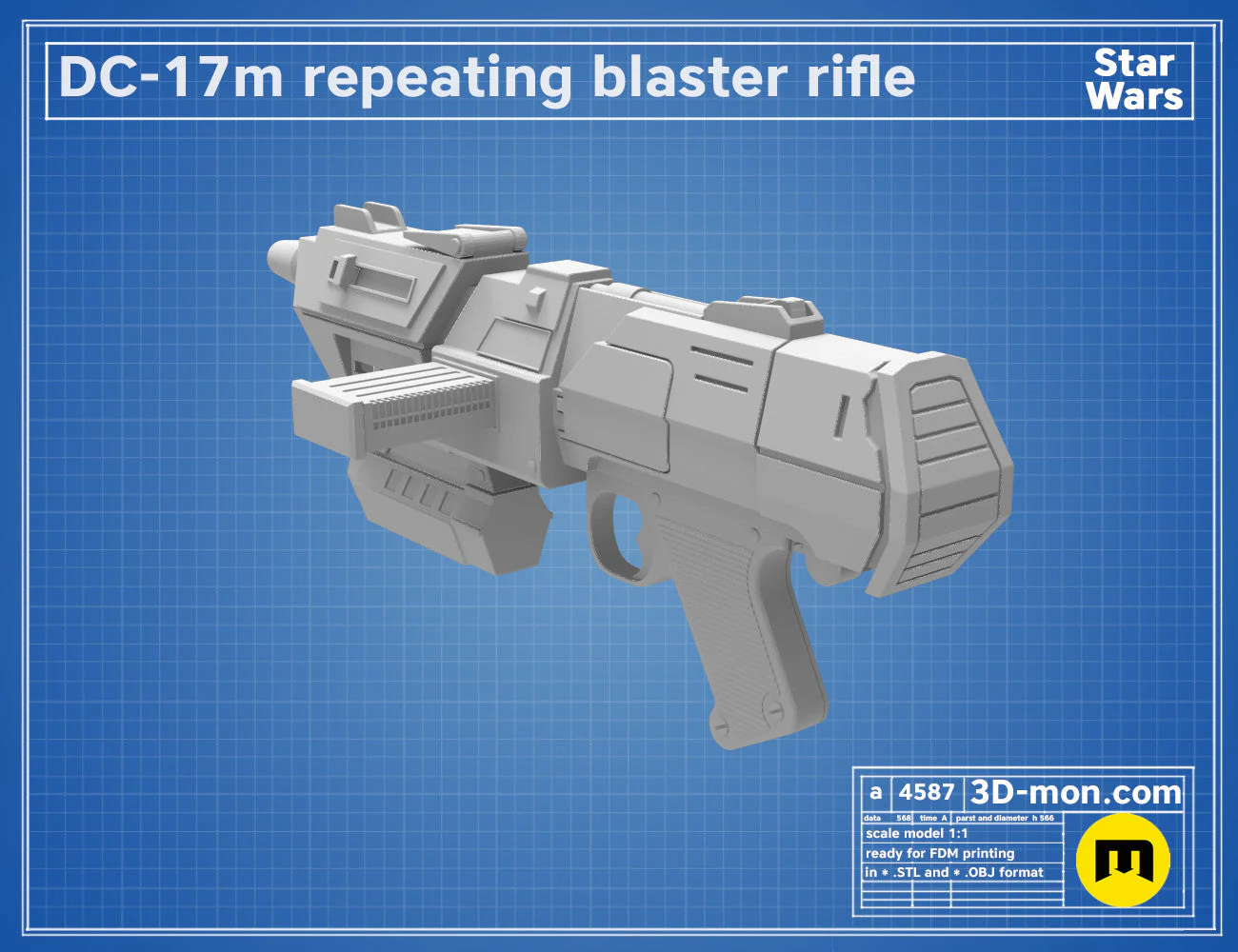 DC-17m Repeating Blaster Rifle - Image 5