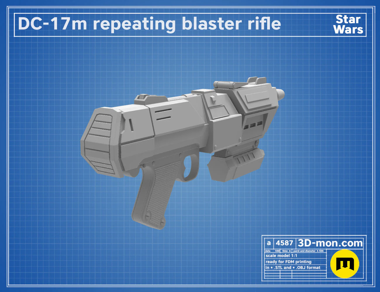 DC-17m Repeating Blaster Rifle - Image 8