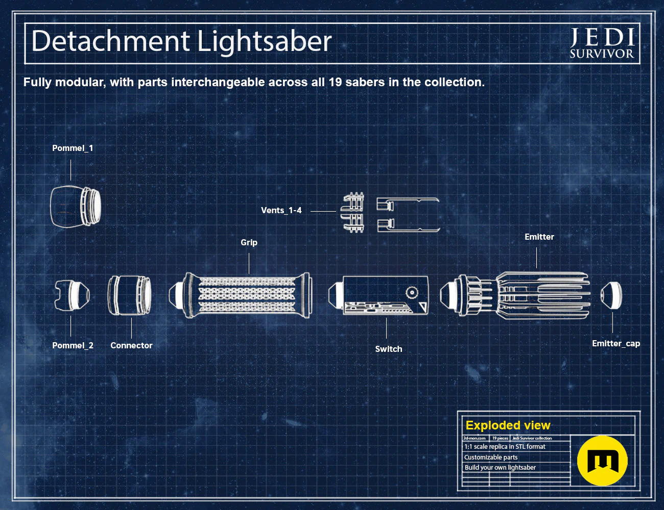 Detachment Lightsaber - Jedi Survivor - Image 3