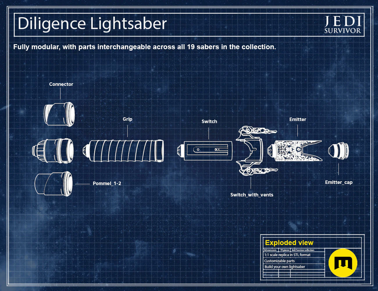 Diligence Lightsaber - Jedi Survivor - Image 3