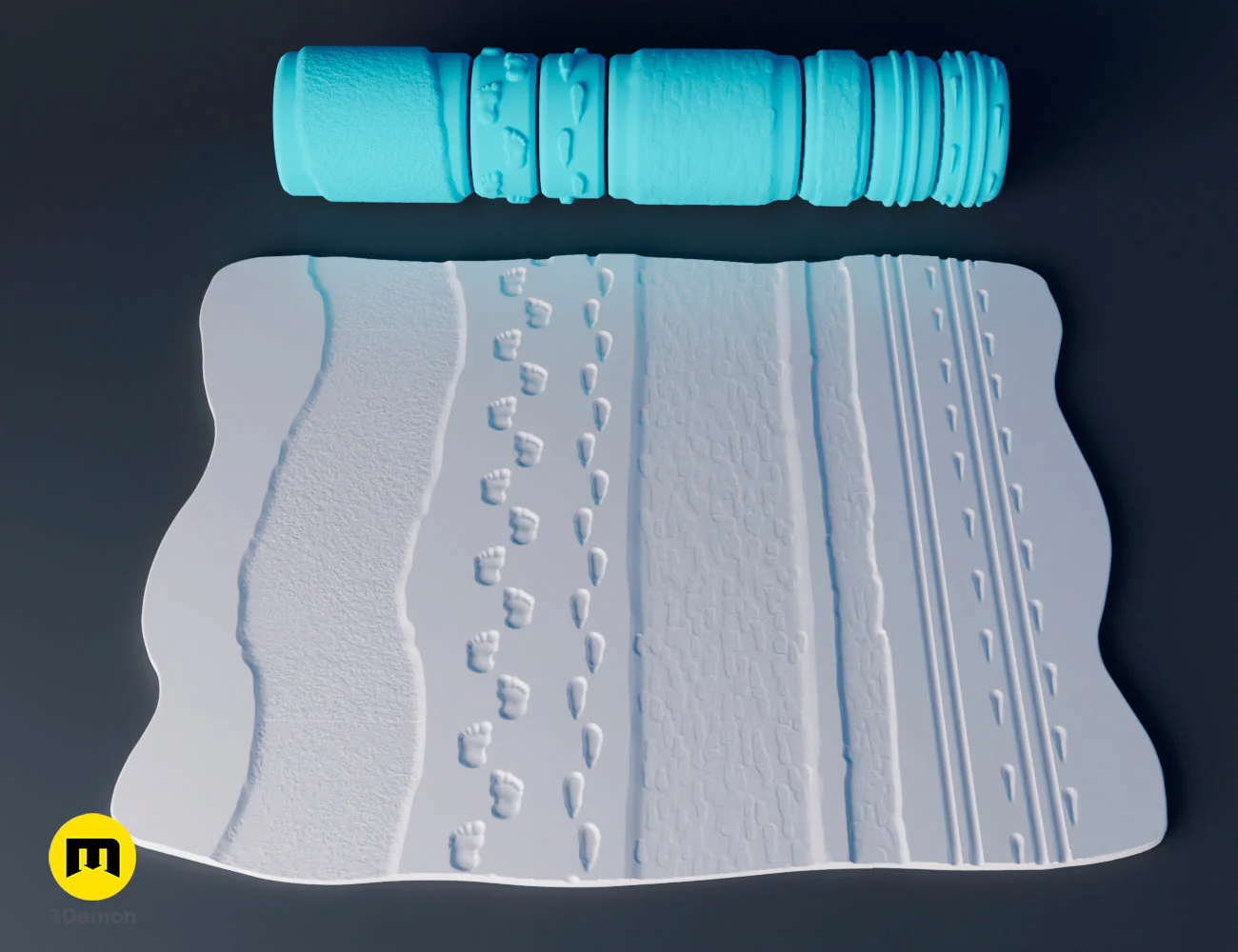 DnD Terrain Rollers – Snow Landscape - Image 16