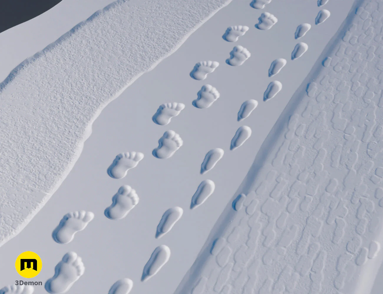 DnD Terrain Rollers – Snow Landscape - Image 5