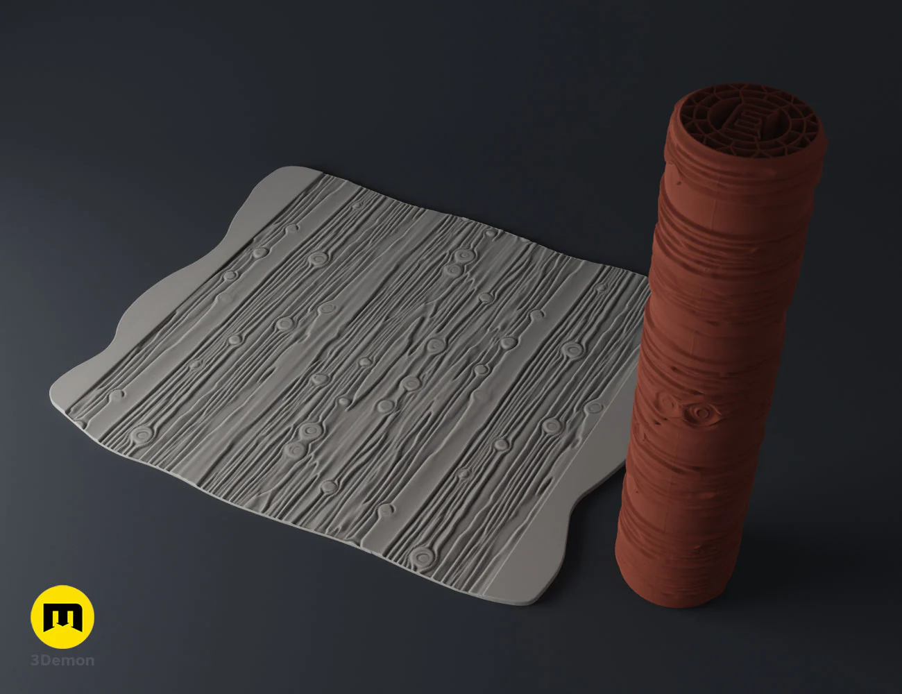 DnD Texture Rollers – Wood and tree bark - Image 9