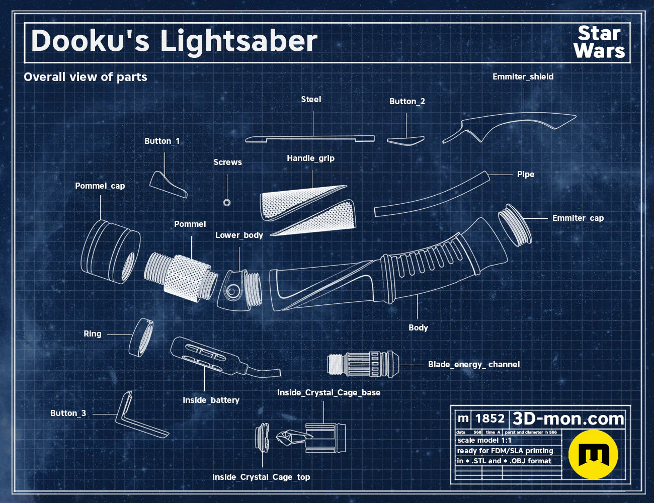 Dooku's lightsaber - Image 3