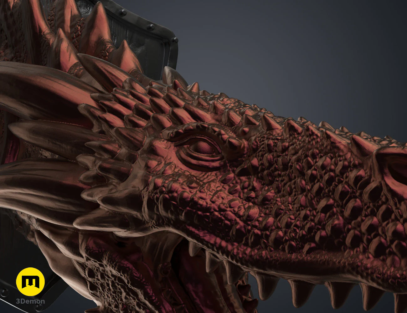 Dragon Head Wall Trophy - Game of Thrones - Image 9