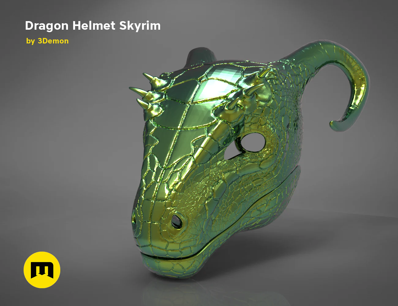 Dragon Helmet - Skyrim - Image 2