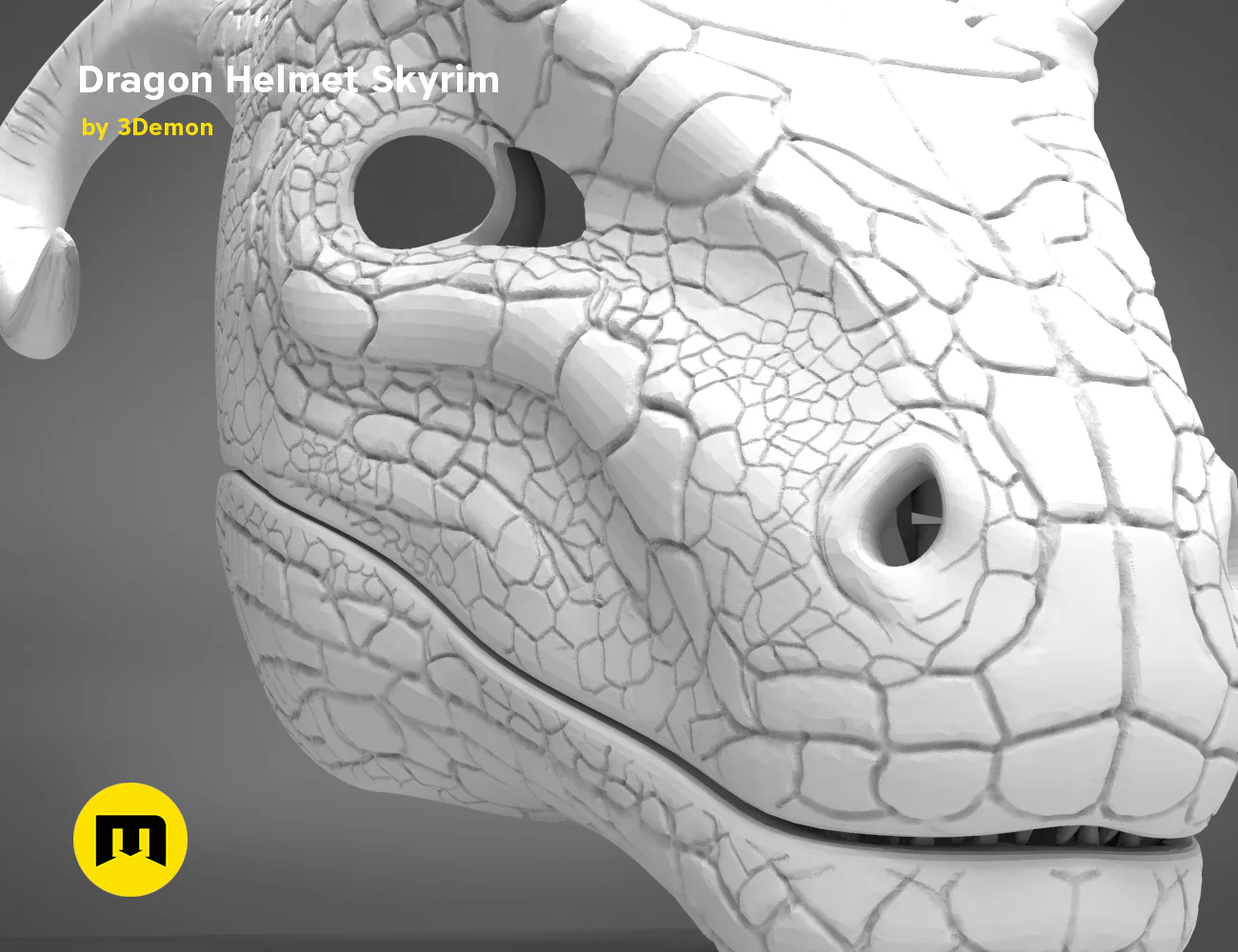 Dragon Helmet - Skyrim - Image 24