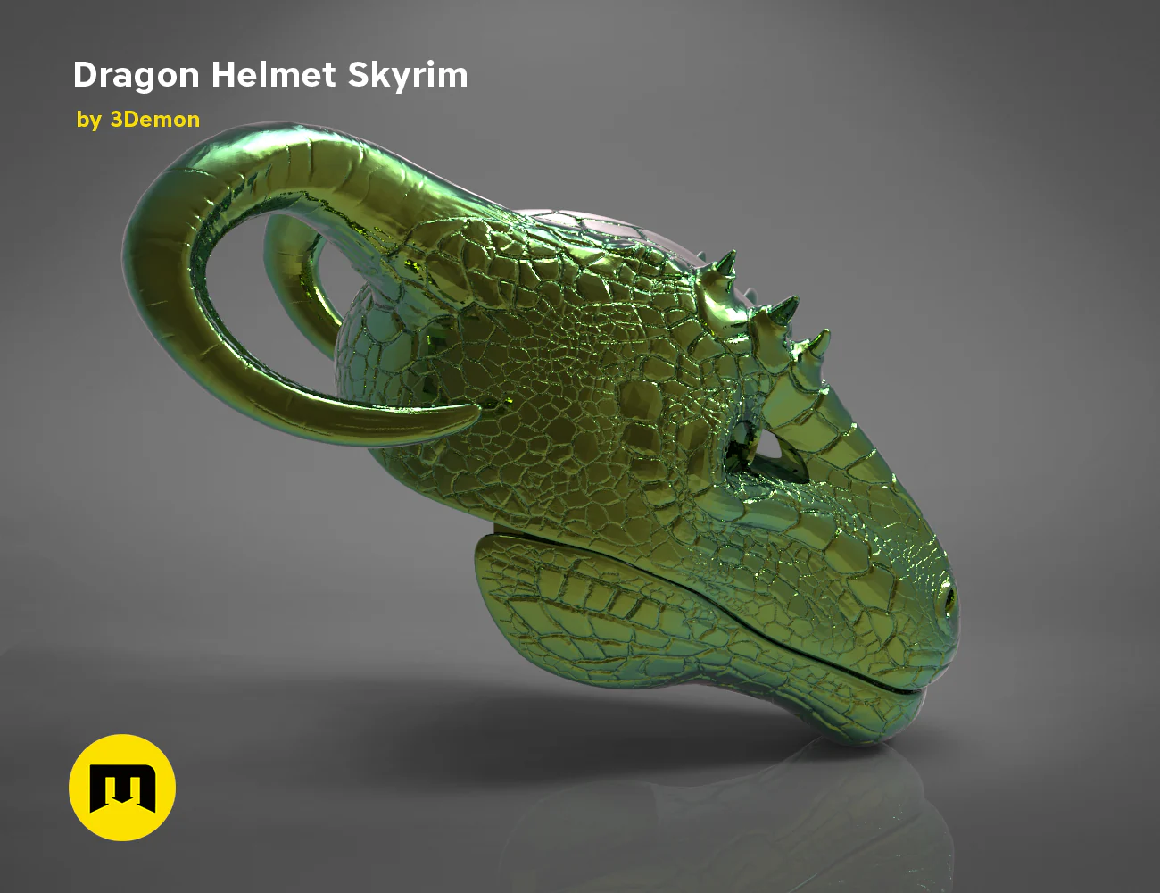 Dragon Helmet - Skyrim - Image 6