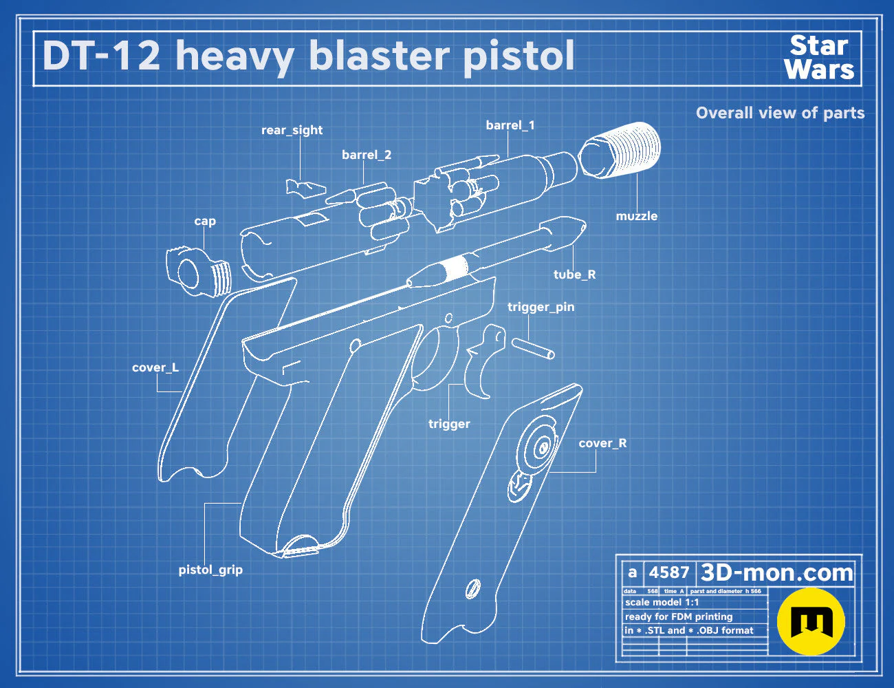 DT-12 Greedo Blaster - Image 6
