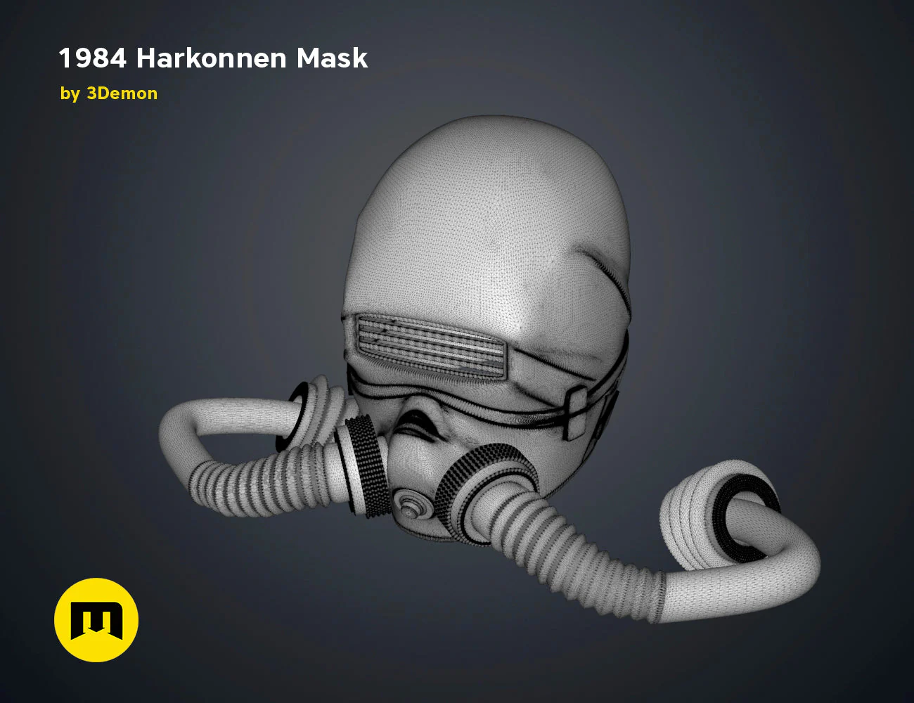 Dune 1984 Harkonnen Mask - Image 15