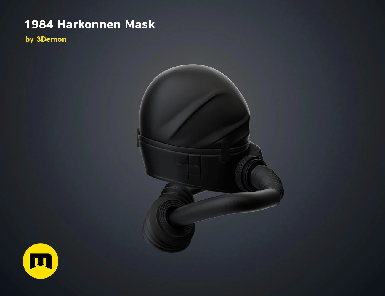 Dune 1984 Harkonnen Mask - Image 4