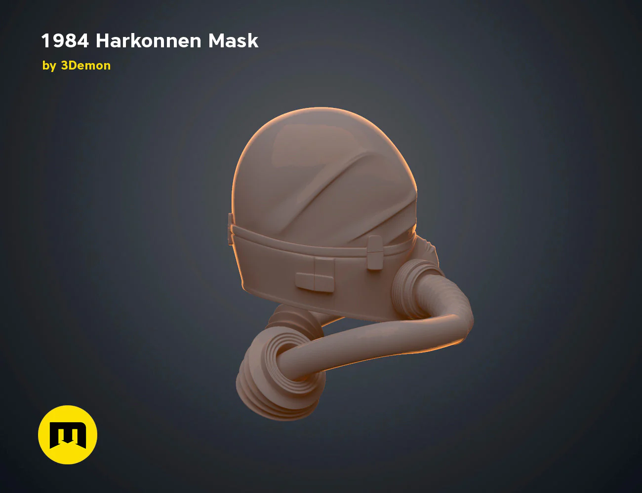 Dune 1984 Harkonnen Mask - Image 6