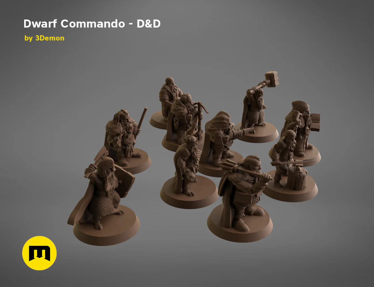 Dwarf Commando - D&D Set - Image 10