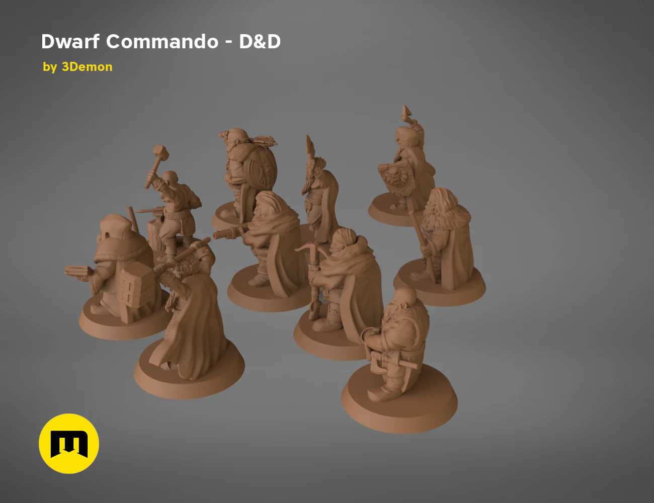 Dwarf Commando - D&D Set - Image 12