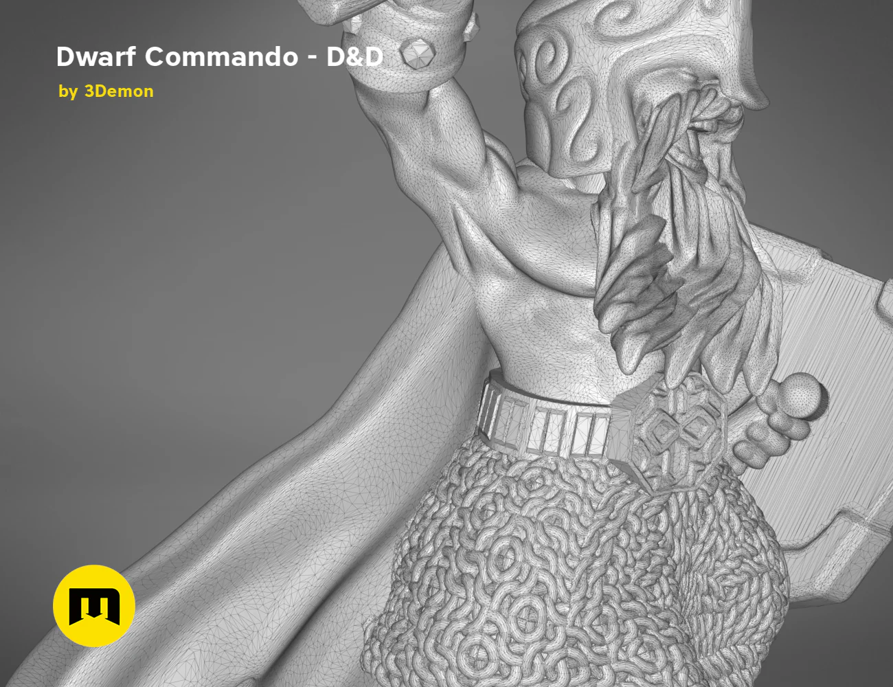 Dwarf Commando - D&D Set - Image 15