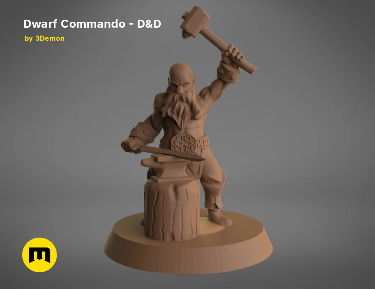 Dwarf Commando - D&D Set - Image 16
