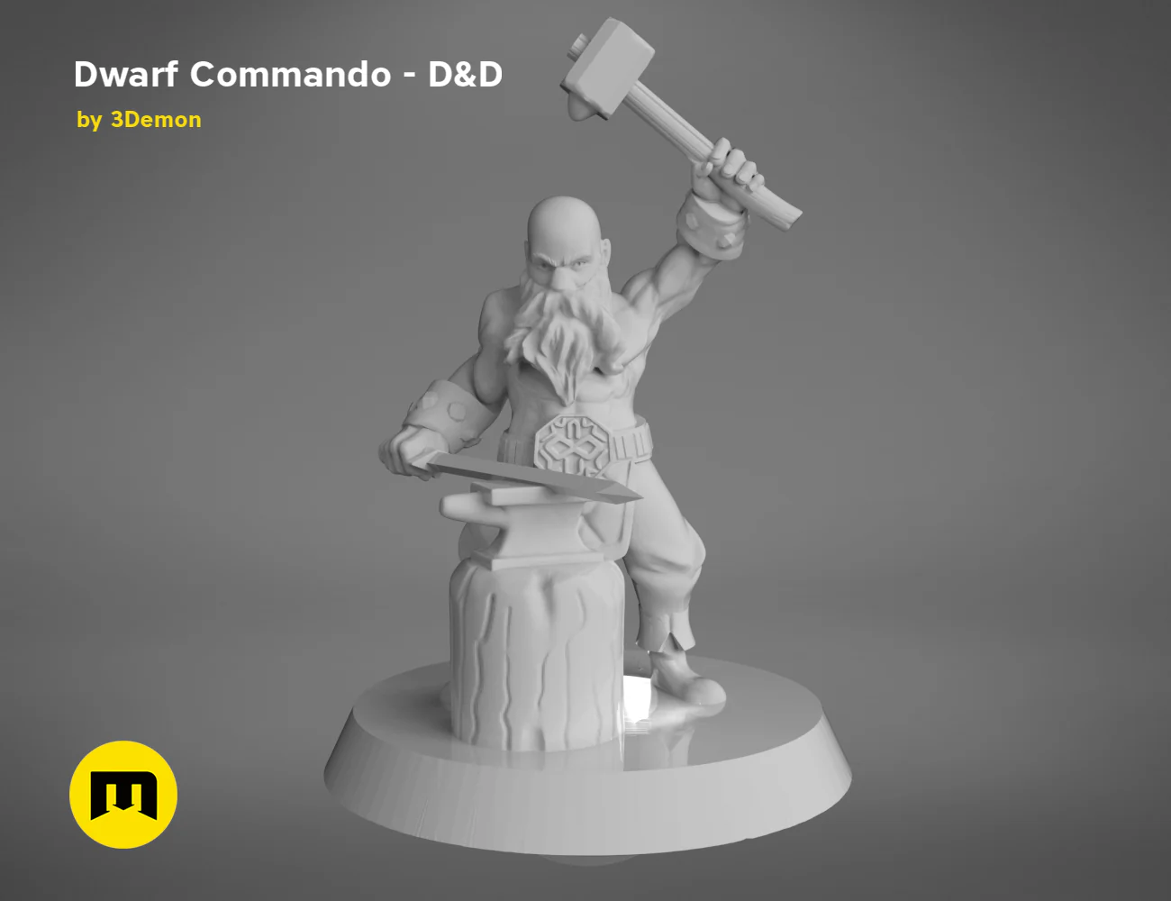 Dwarf Commando - D&D Set - Image 17
