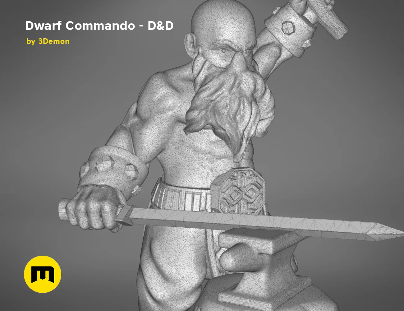Dwarf Commando - D&D Set - Image 18