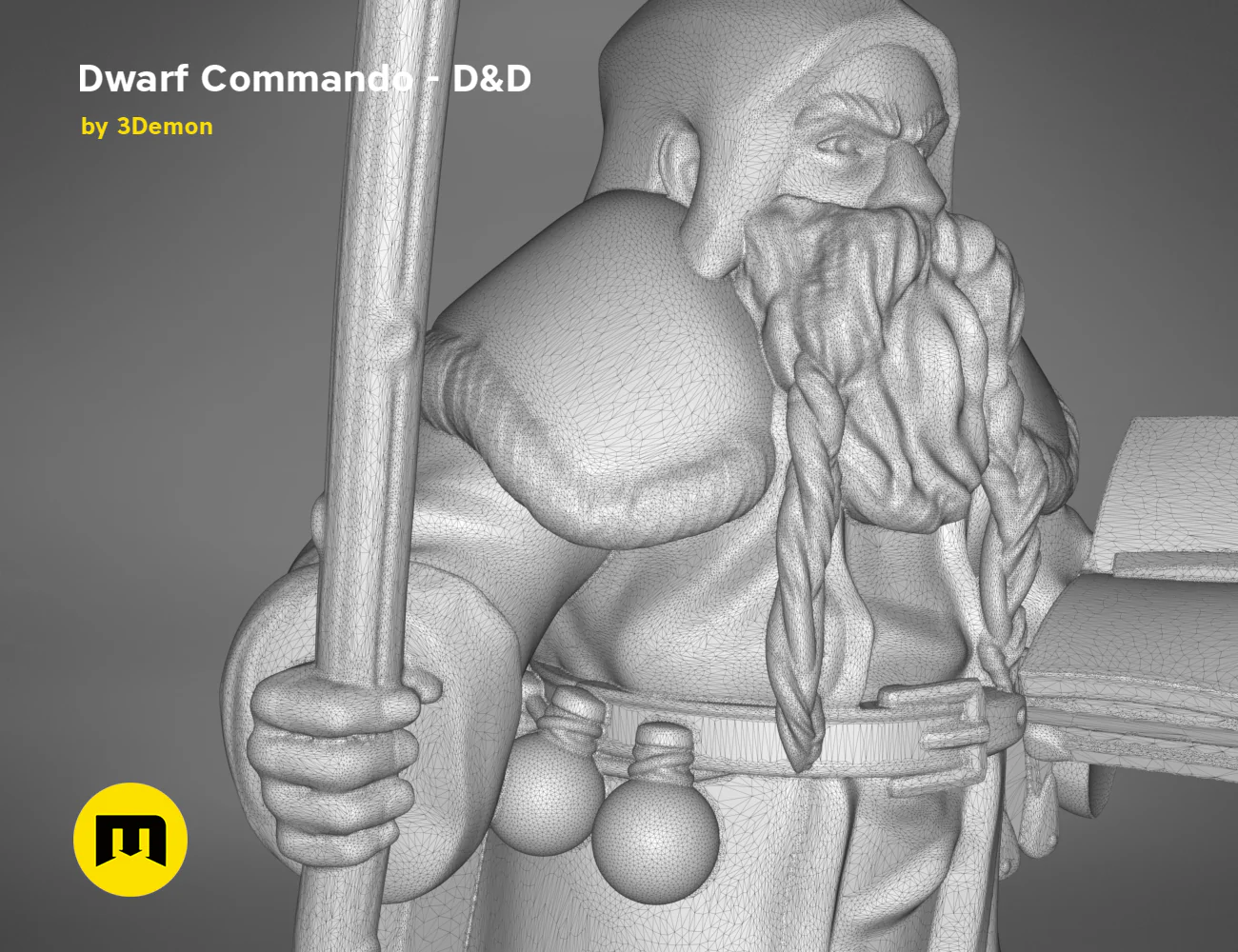 Dwarf Commando - D&D Set - Image 24