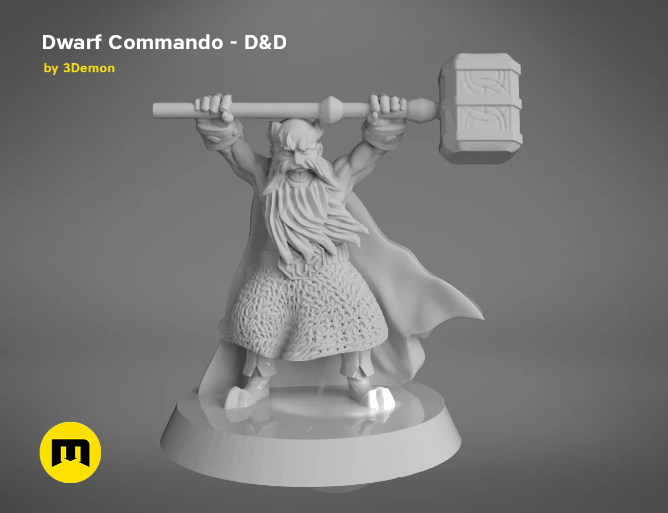 Dwarf Commando - D&D Set - Image 26