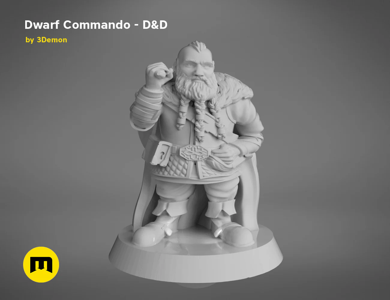 Dwarf Commando - D&D Set - Image 29