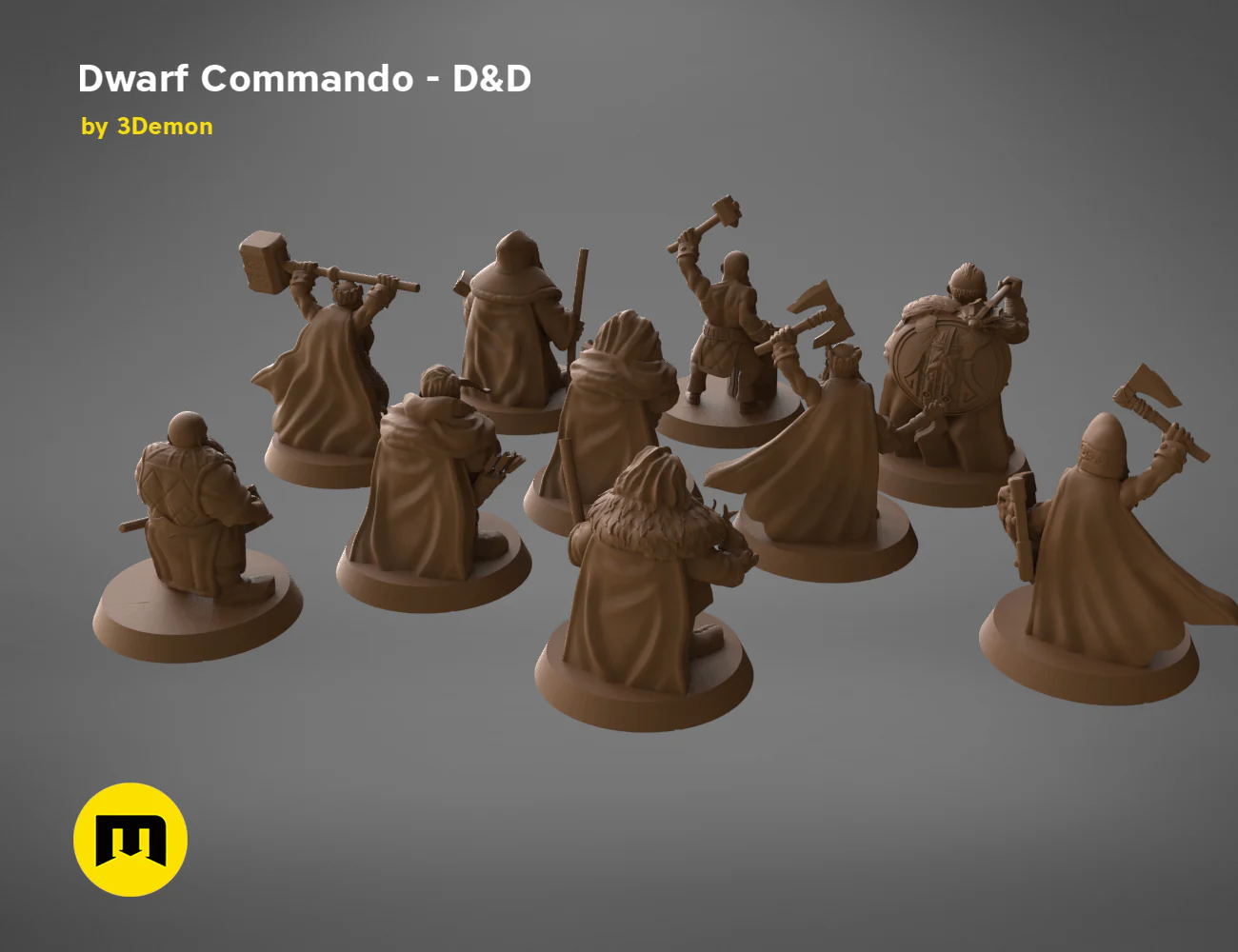 Dwarf Commando - D&D Set - Image 3