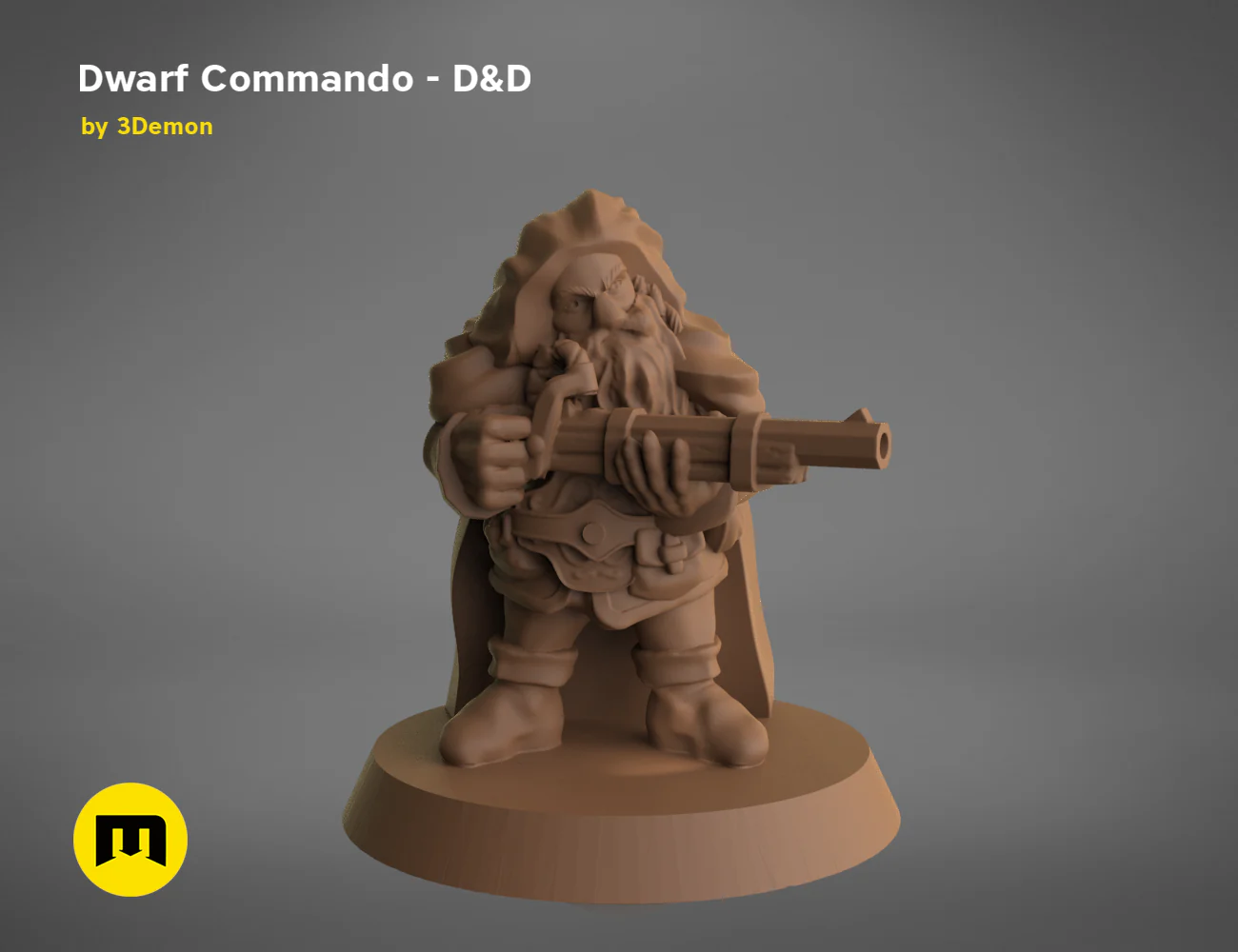 Dwarf Commando - D&D Set - Image 31