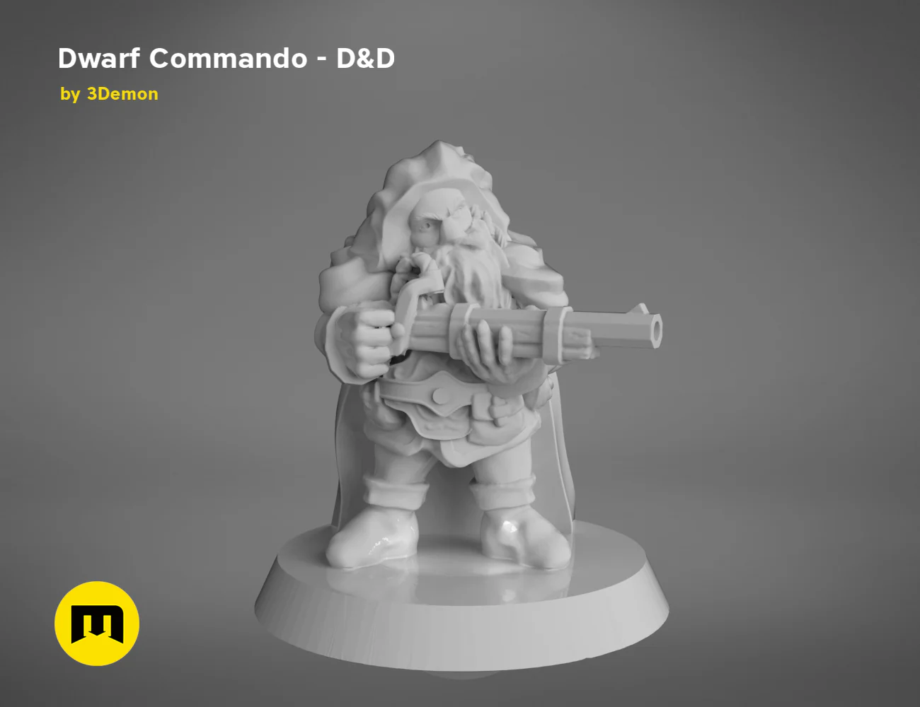 Dwarf Commando - D&D Set - Image 32