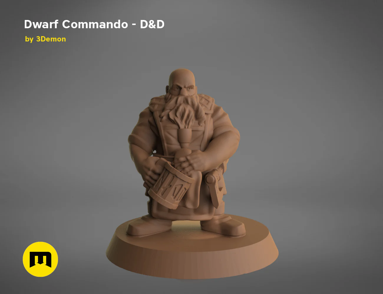 Dwarf Commando - D&D Set - Image 34
