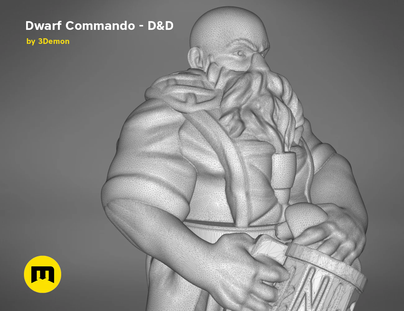 Dwarf Commando - D&D Set - Image 36