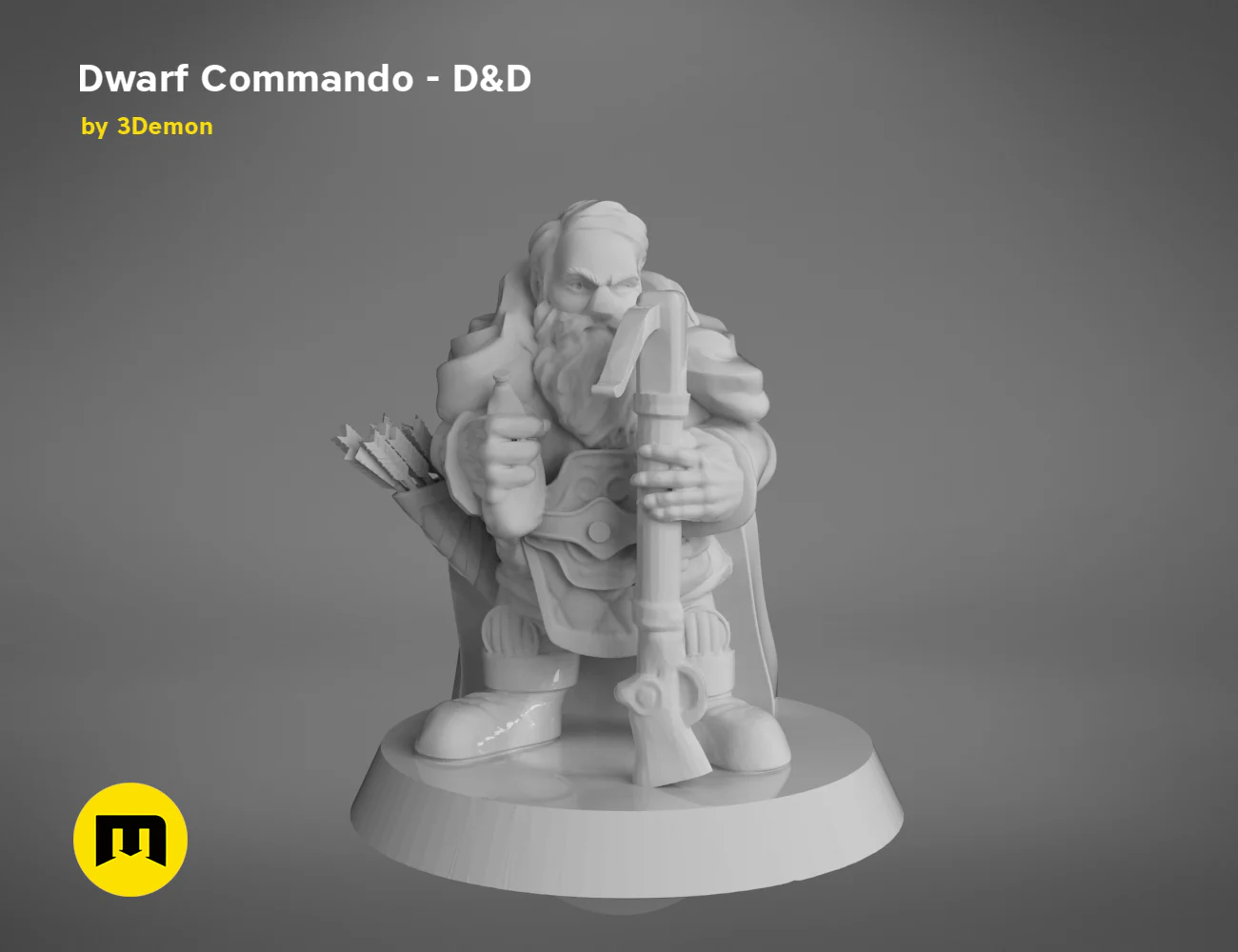 Dwarf Commando - D&D Set - Image 38