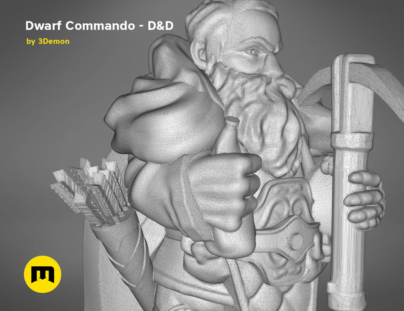 Dwarf Commando - D&D Set - Image 39