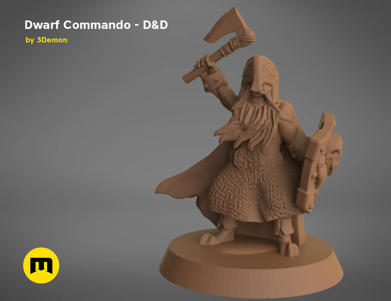 Dwarf Commando - D&D Set - Image 4