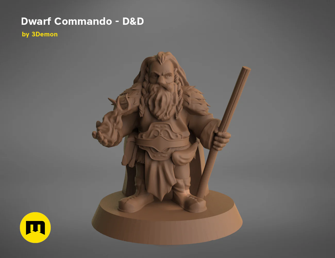 Dwarf Commando - D&D Set - Image 40