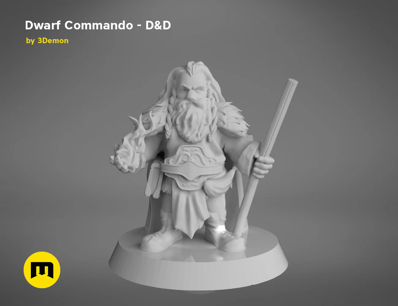 Dwarf Commando - D&D Set - Image 41