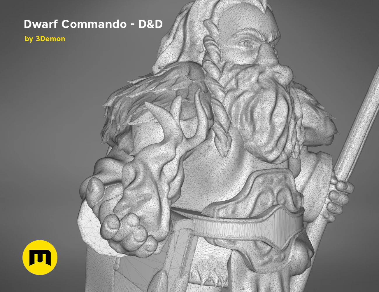 Dwarf Commando - D&D Set - Image 42
