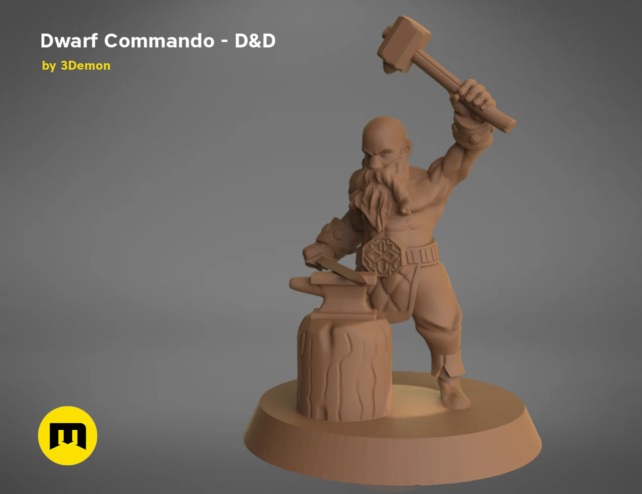 Dwarf Commando - D&D Set - Image 6