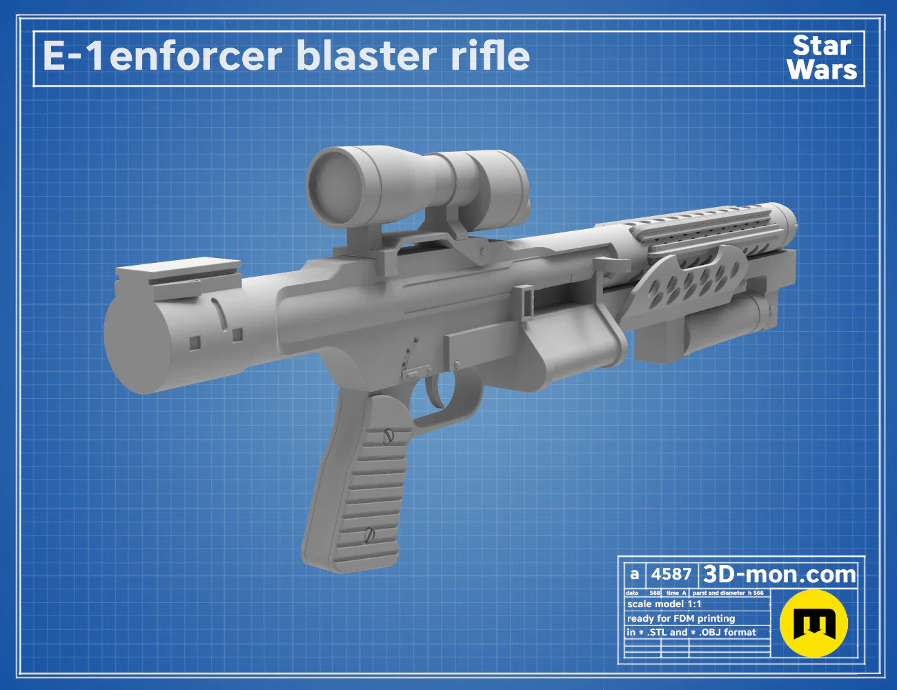 E-1 Blaster Rifle - Image 4