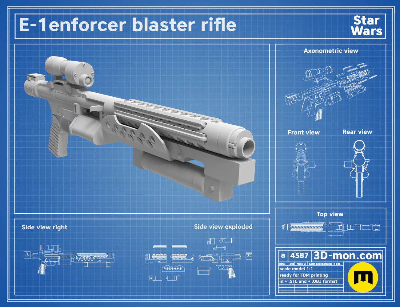 E-1 Blaster Rifle - Image 9